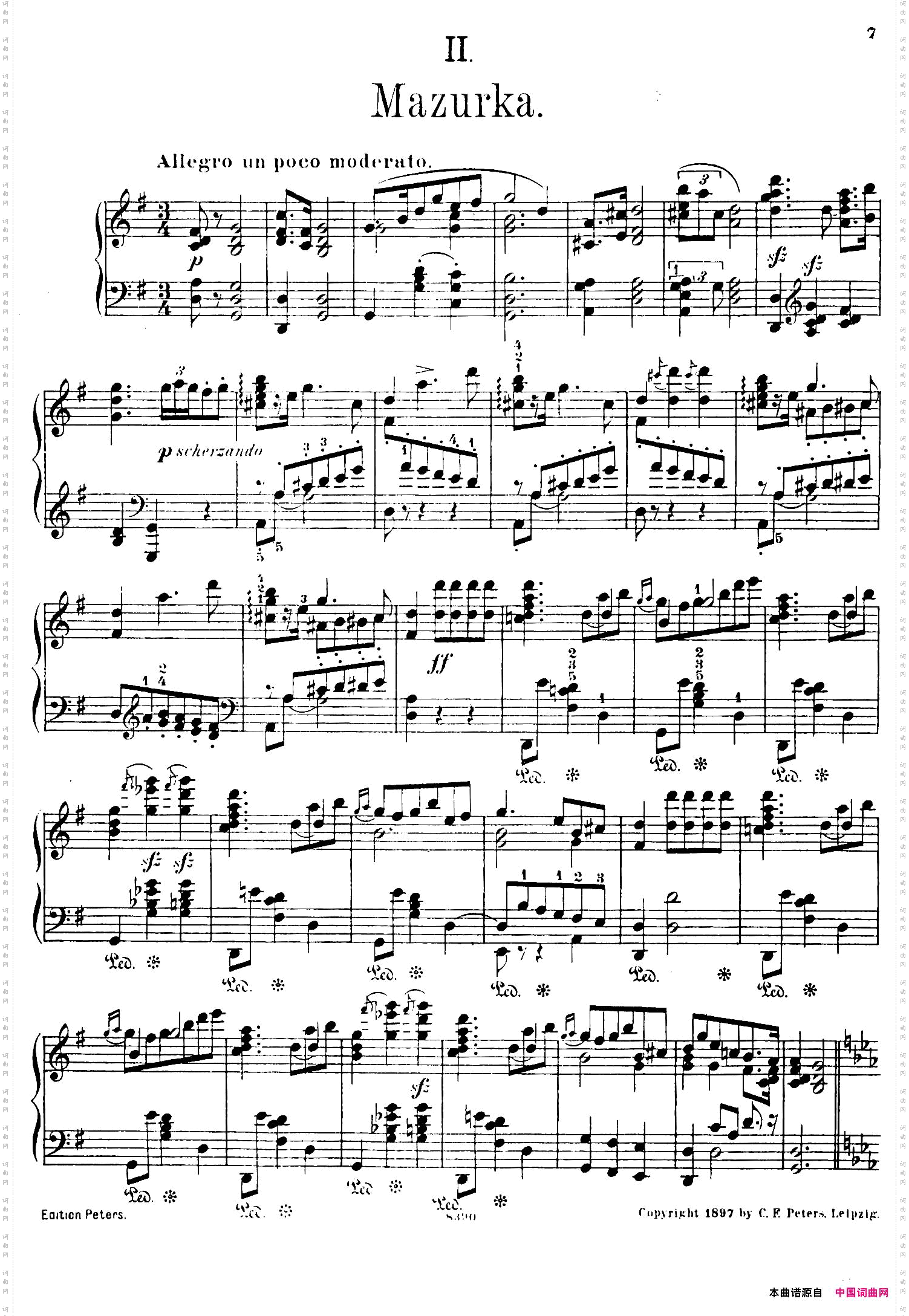 4首波兰民族舞曲Op.55Ⅱ_4首波兰民族舞曲 Op.55Ⅱ