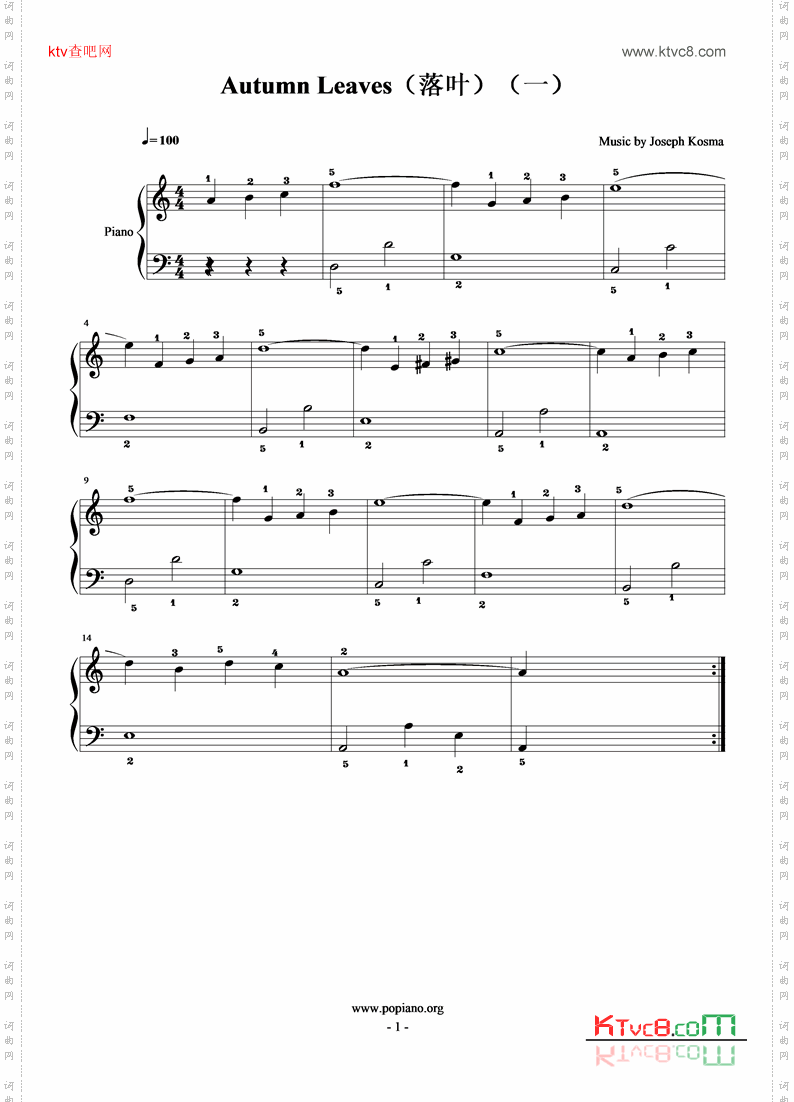 Autumn Leaves_落叶