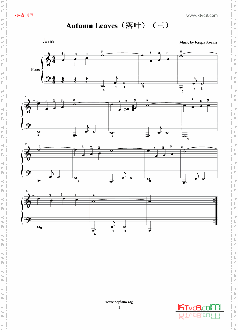 Autumn Leaves_落叶