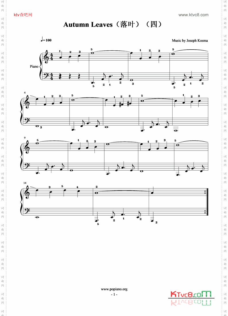 Autumn Leaves_落叶