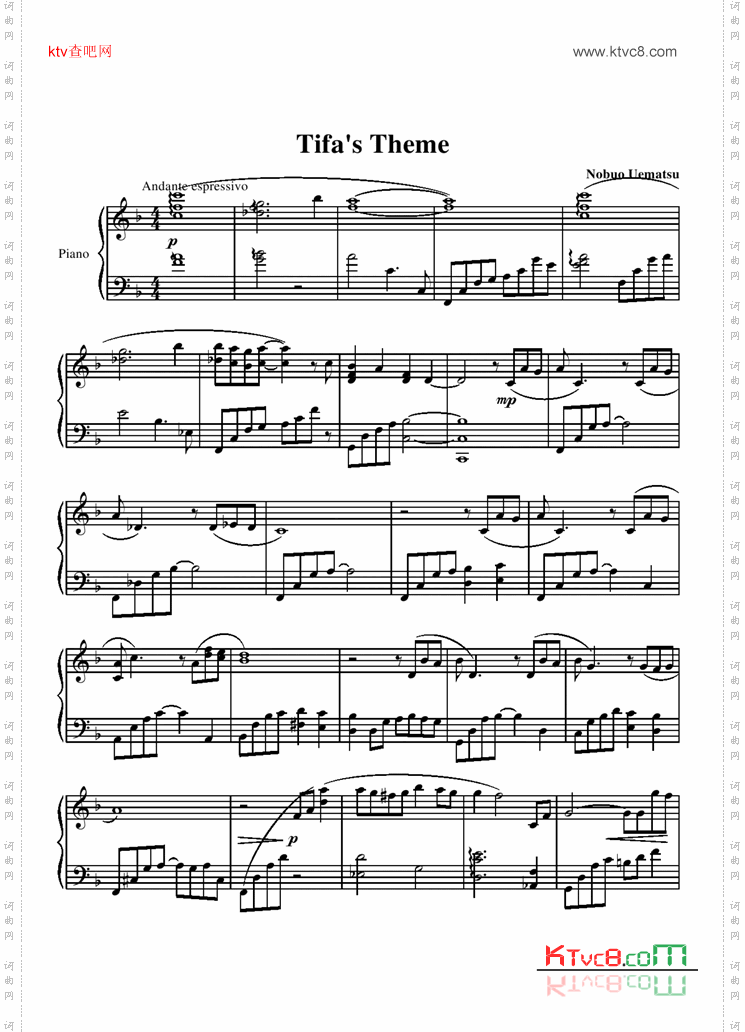 TifaisThemePianoVersion