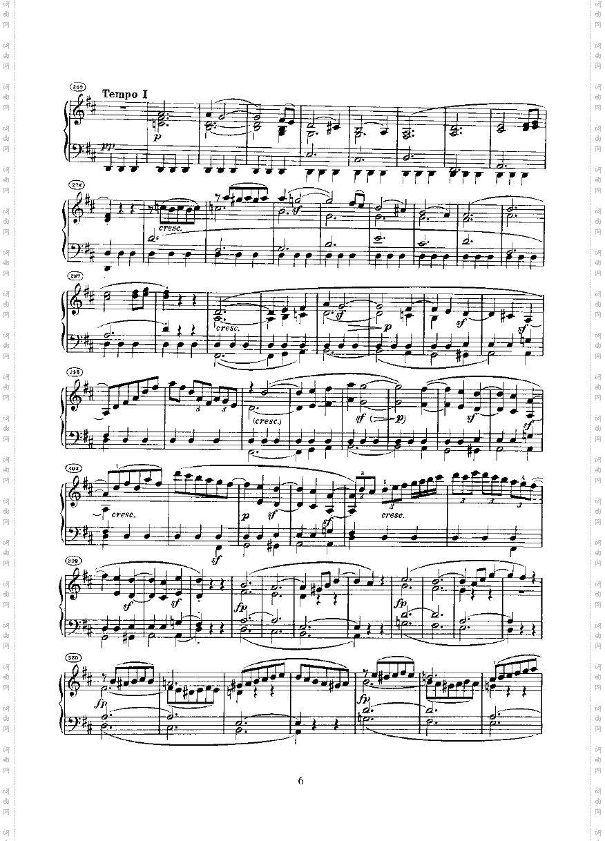 奏鸣曲Opus28键盘类钢琴