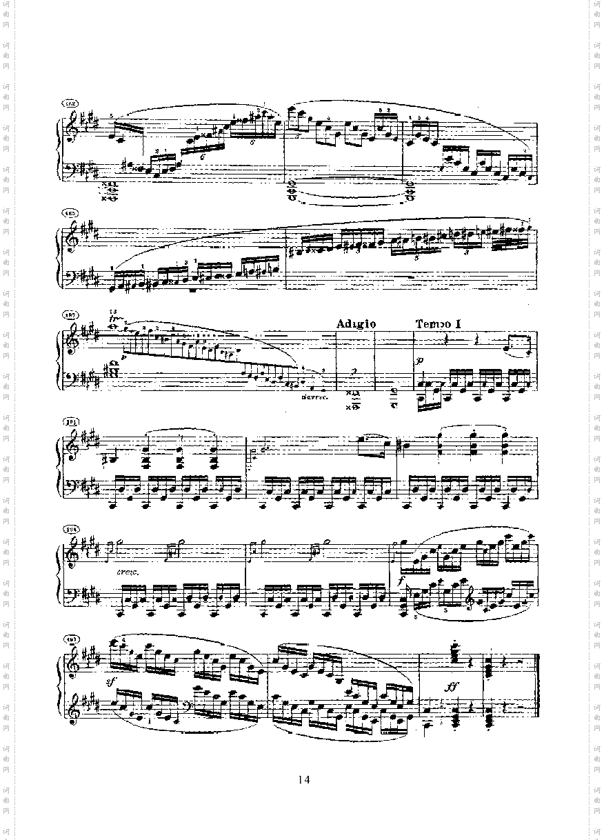 奏鸣曲Opus27Nr.2键盘类钢琴