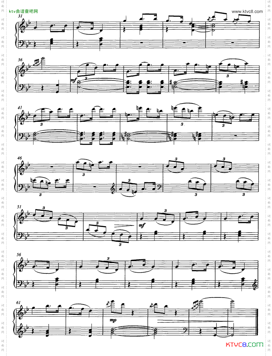 儿童钢琴组曲4、《麻雀》回旋曲