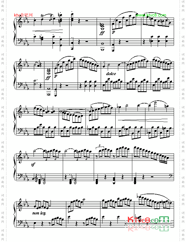 悲怆奏鸣曲第三乐章
