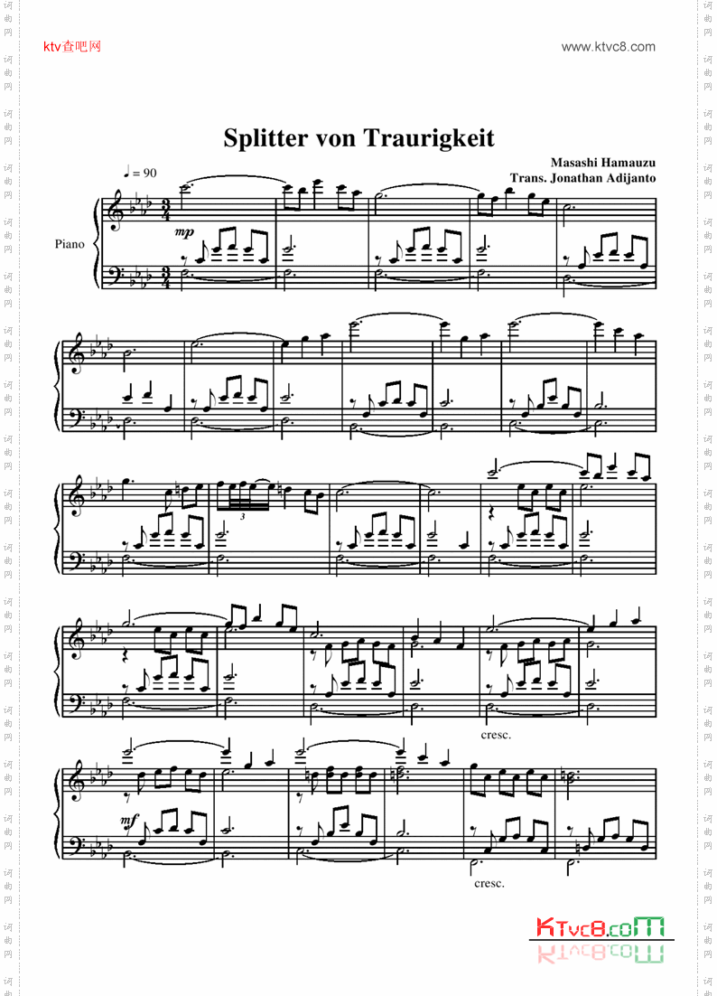 splittervontraurigkeit