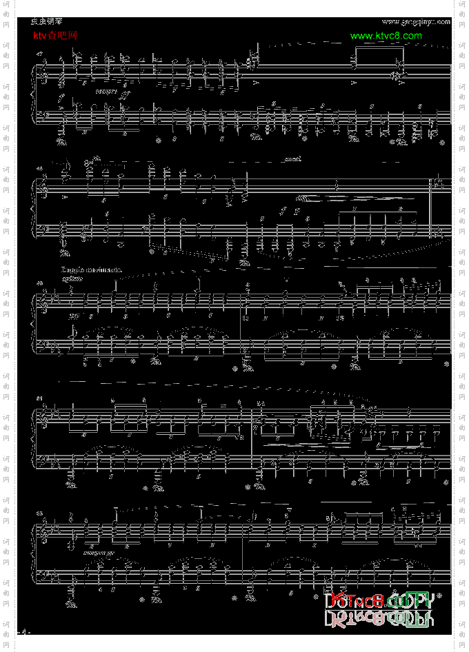 肖邦c小调夜曲Op.48No.1