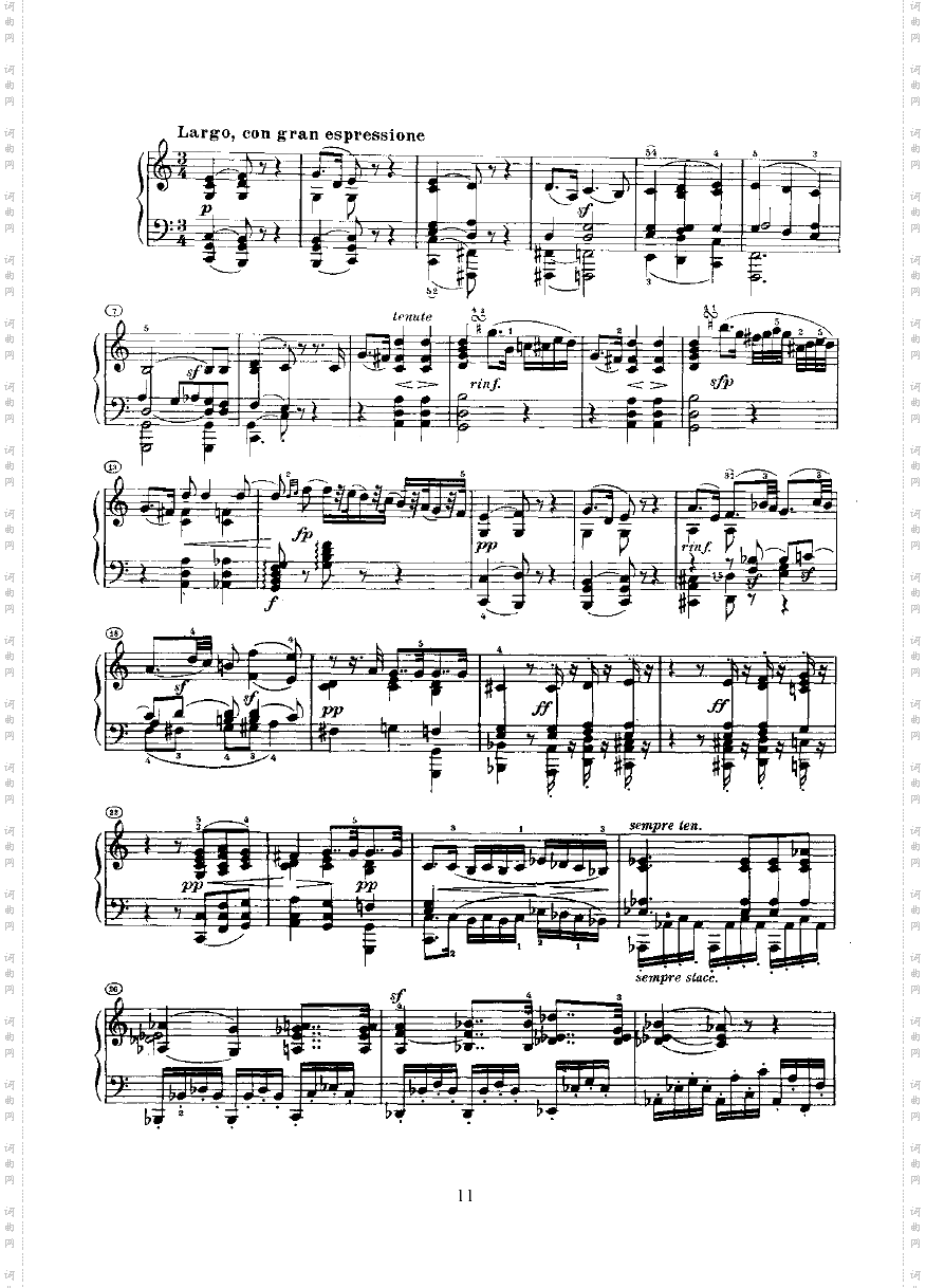奏鸣曲Opus7键盘类钢琴
