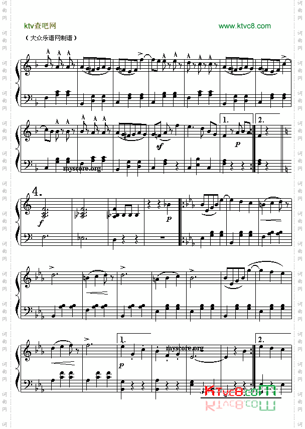 奥约翰.斯特劳斯：蓝色多瑙河圆舞曲全曲