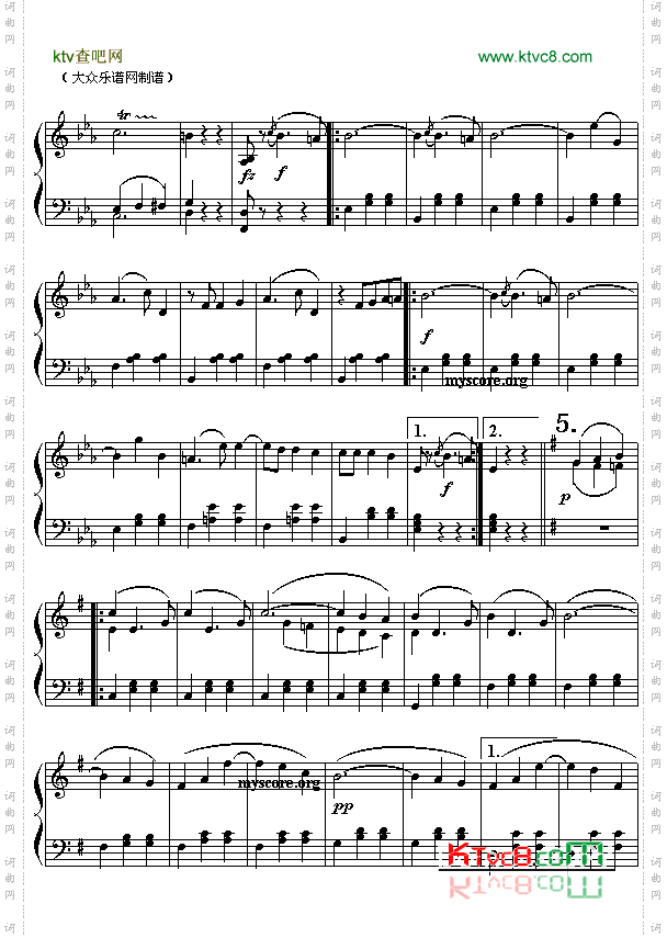 奥约翰.斯特劳斯：蓝色多瑙河圆舞曲全曲