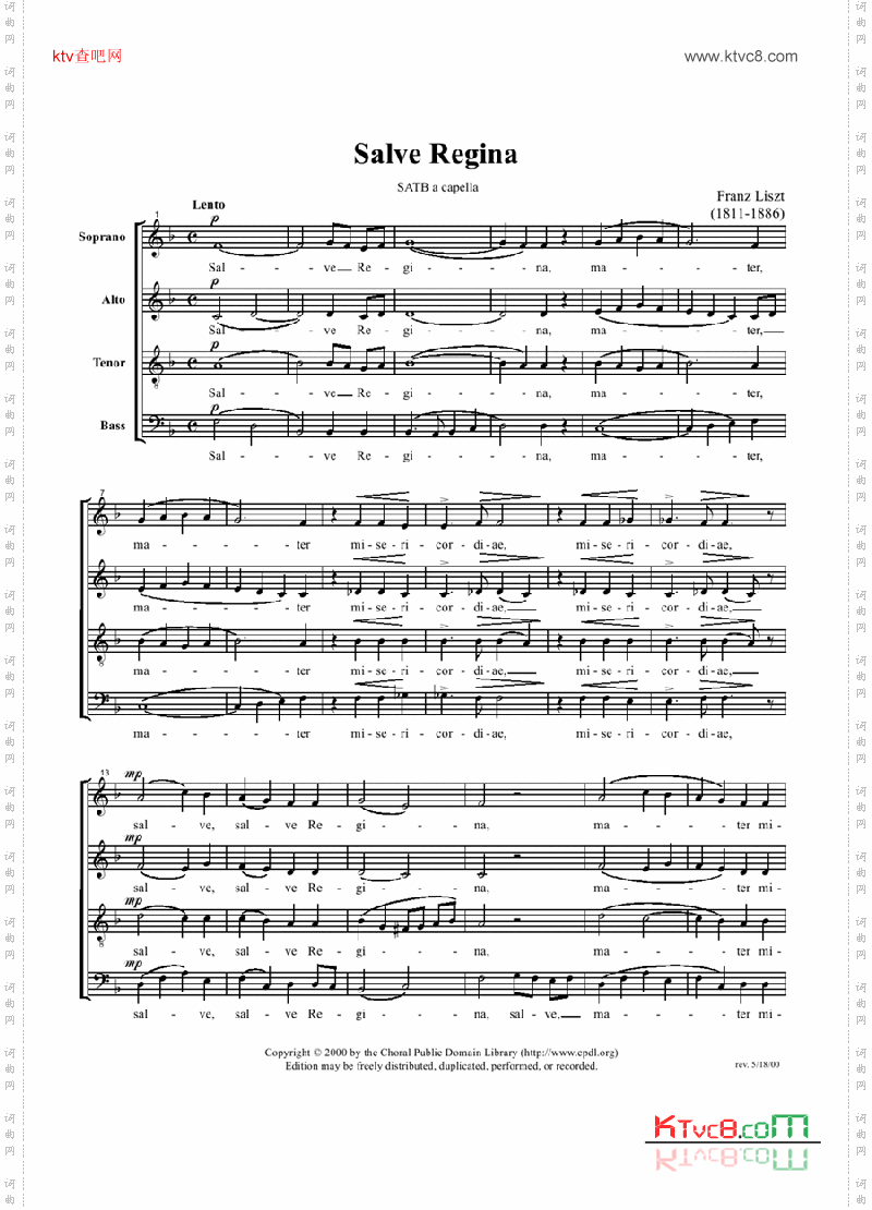 liszt-franz-salve-regina