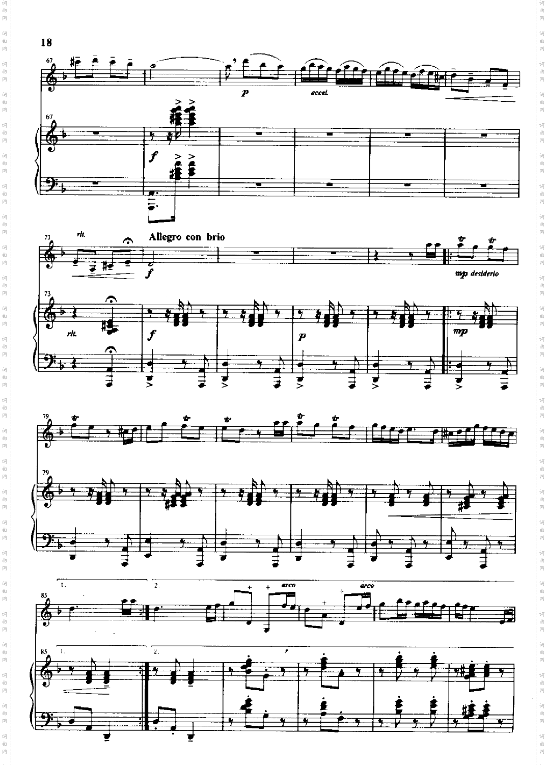 花儿为什么这样红钢伴弦乐类小提琴