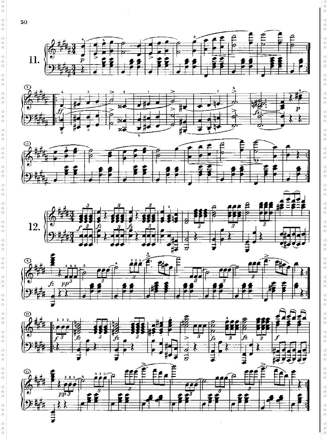 Opus18.D145 键盘类 钢琴