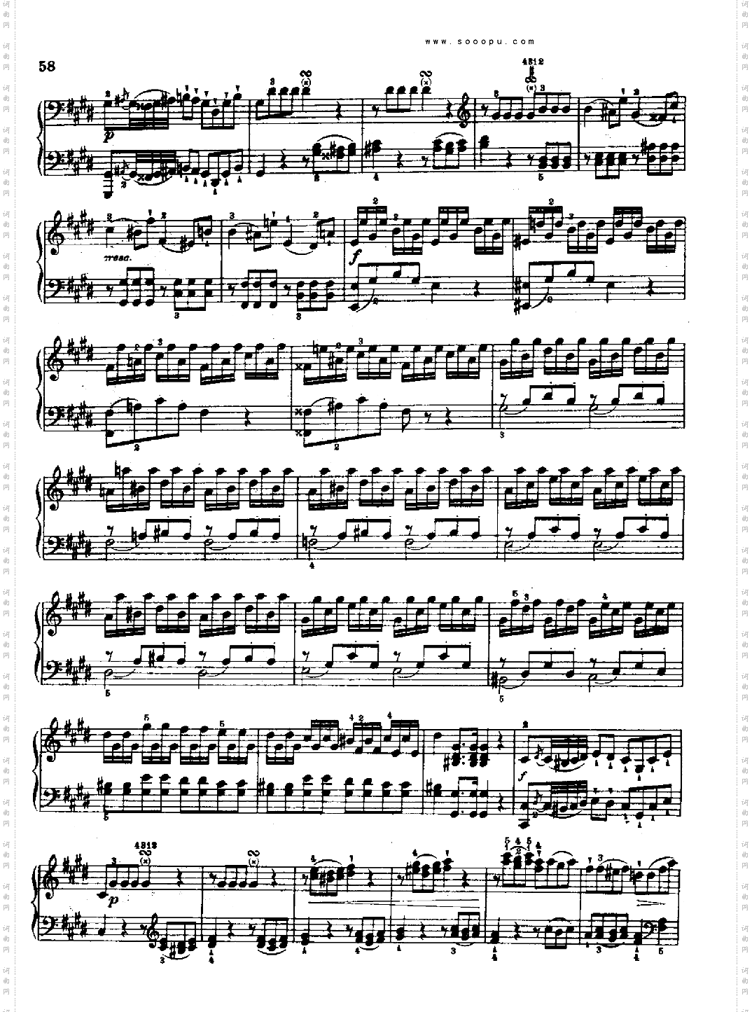 奏鸣曲七献给奥恩布鲁格的姐妹们键盘类钢琴