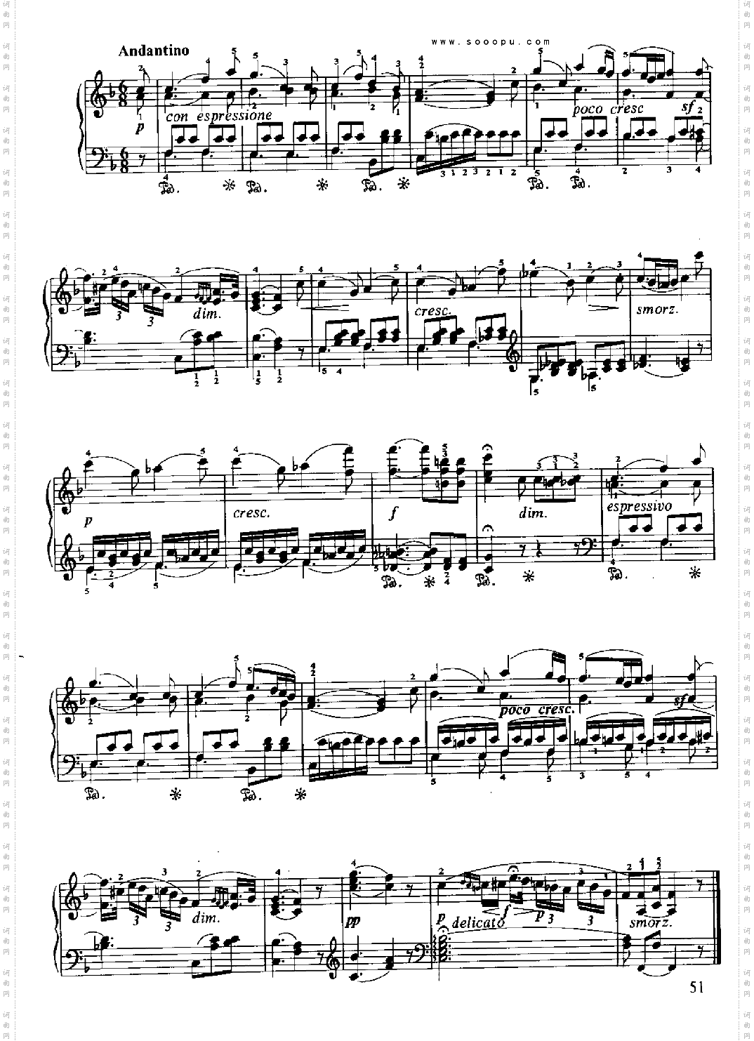 小奏鸣曲Op.88No.3键盘类钢琴