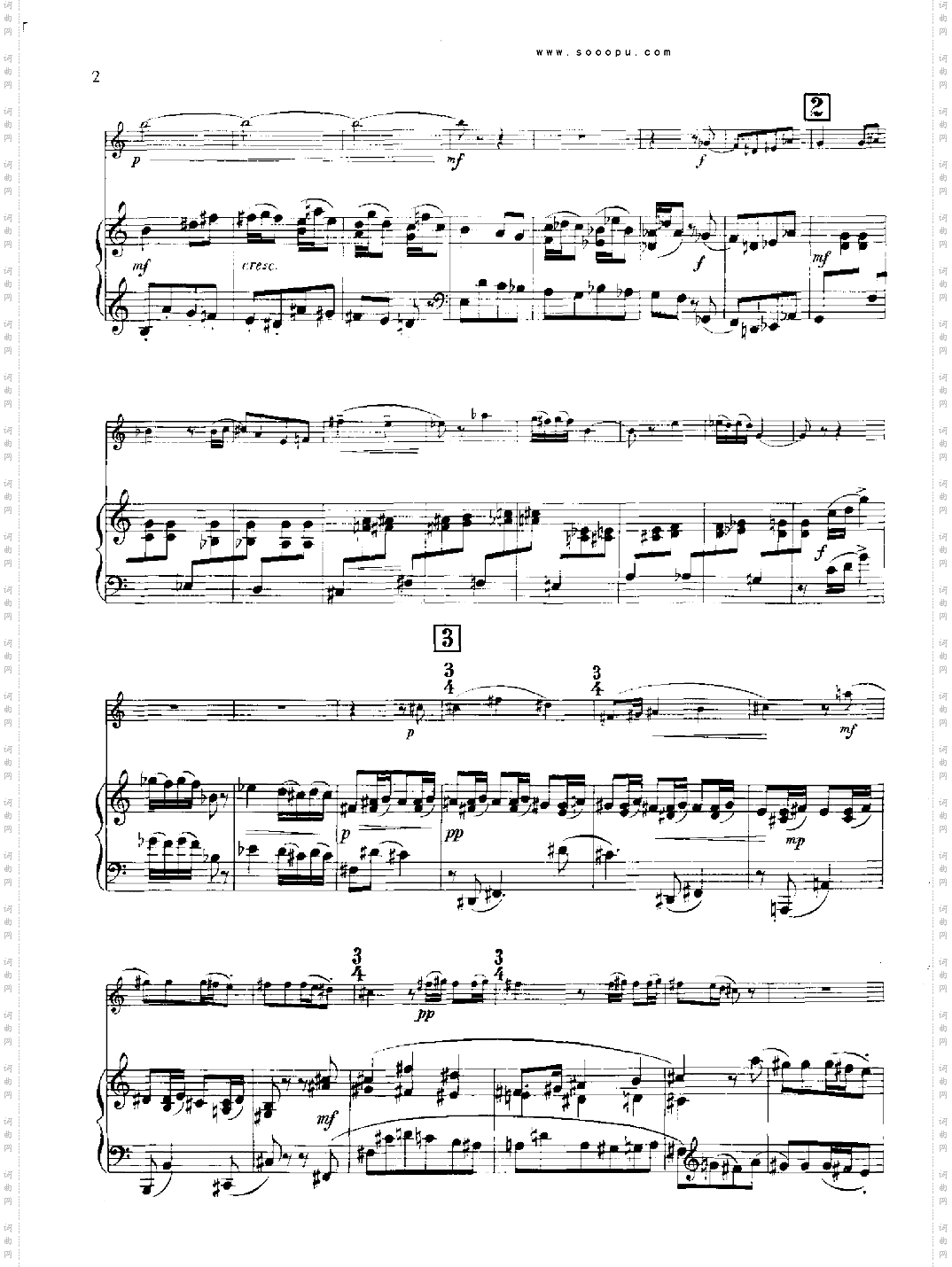 欣德米特双簧管与钢琴奏鸣曲管乐类双簧管