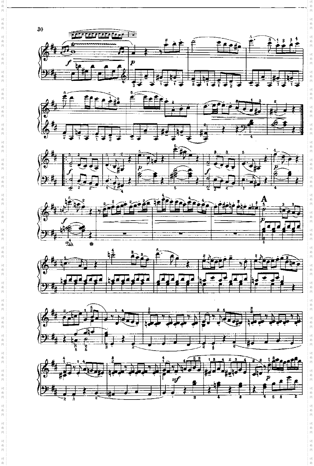 回旋曲2键盘类钢琴