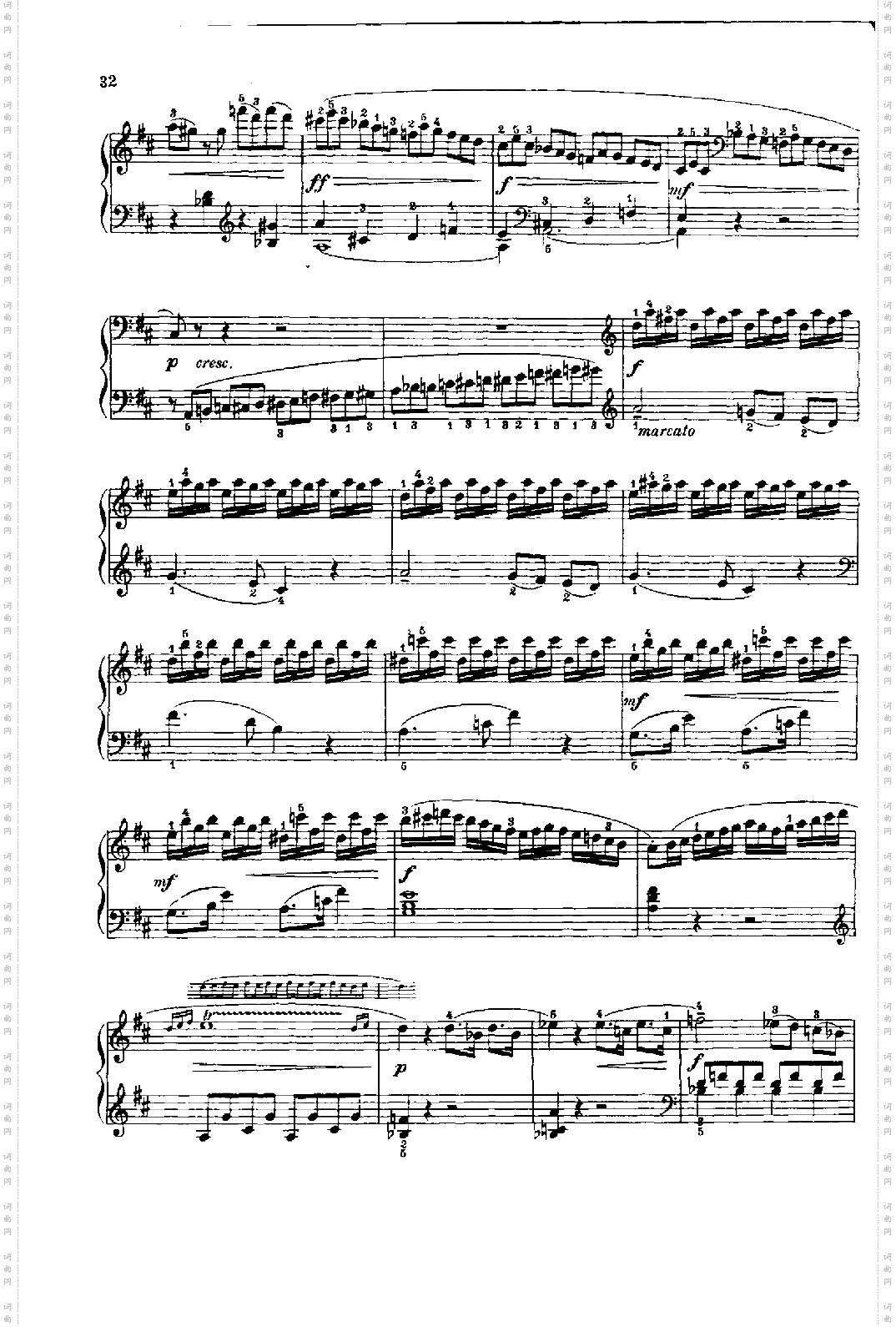 回旋曲2键盘类钢琴