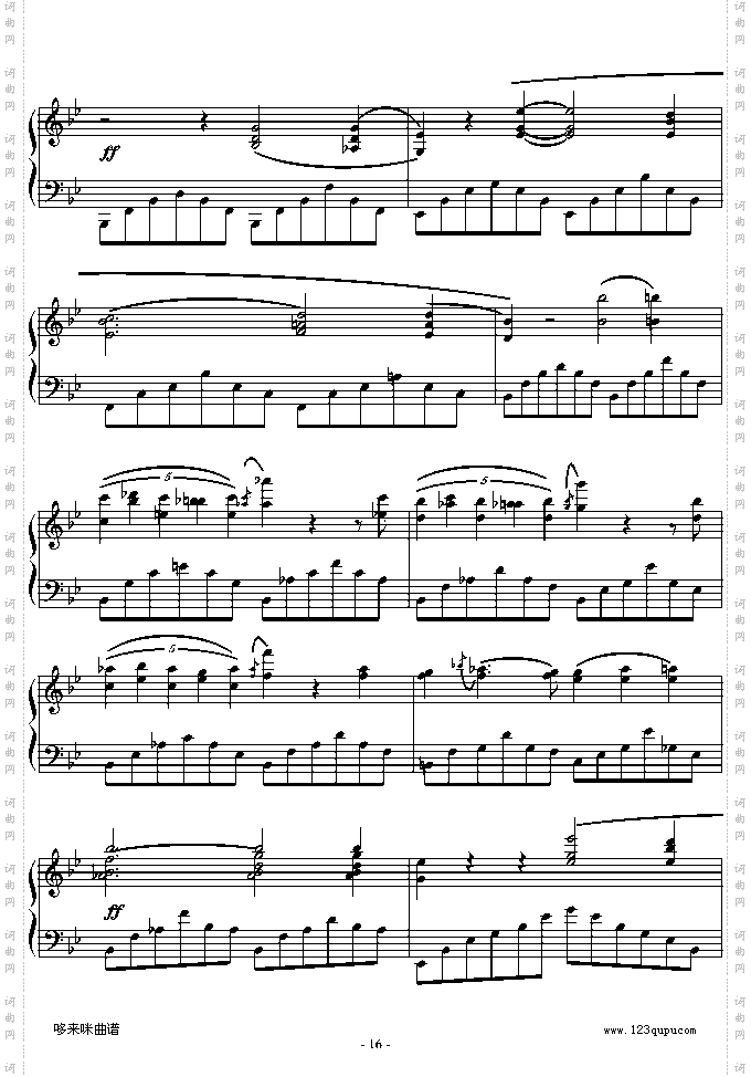 G小调叙事曲-肖邦