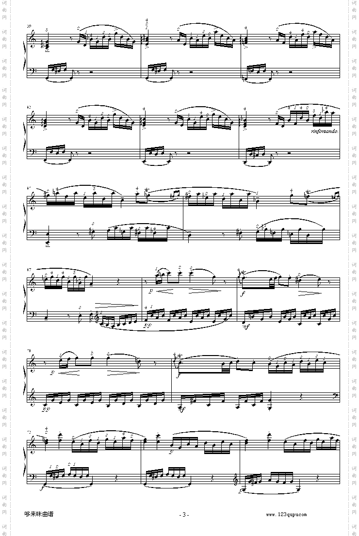 C大调钢琴奏鸣曲K279-莫扎特