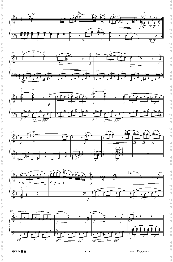 C大调钢琴奏鸣曲K279-莫扎特