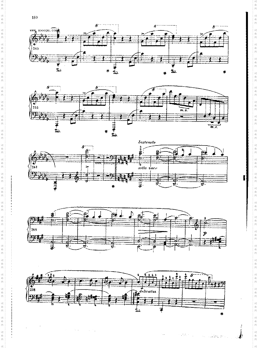 谐谑曲OP.31键盘类钢琴