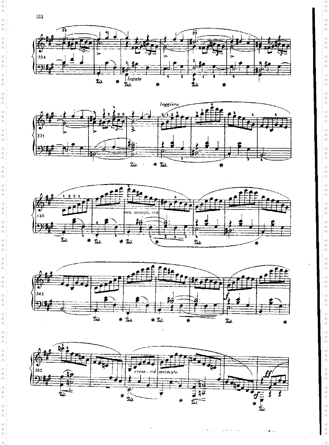 谐谑曲OP.31键盘类钢琴