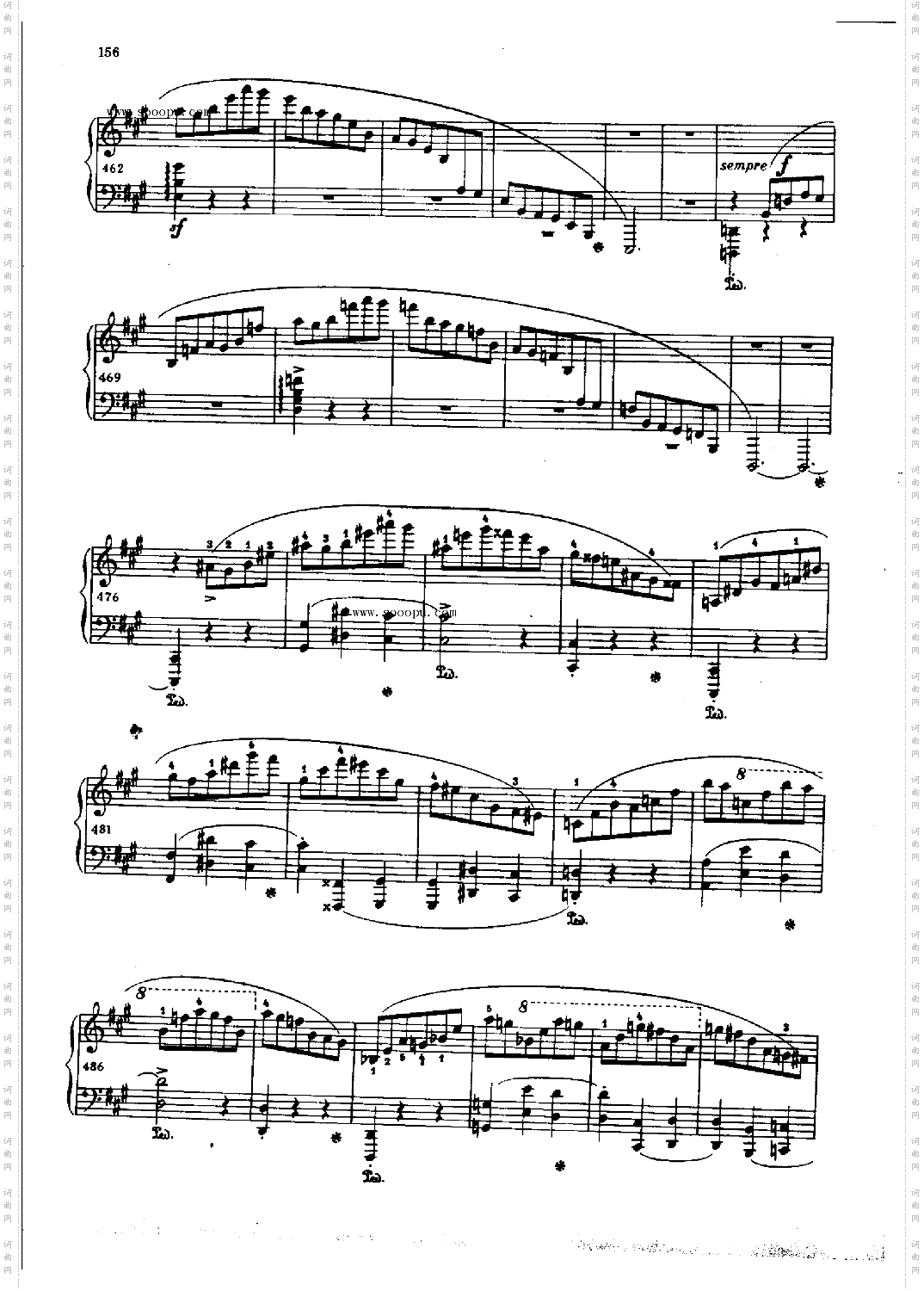 谐谑曲OP.31键盘类钢琴