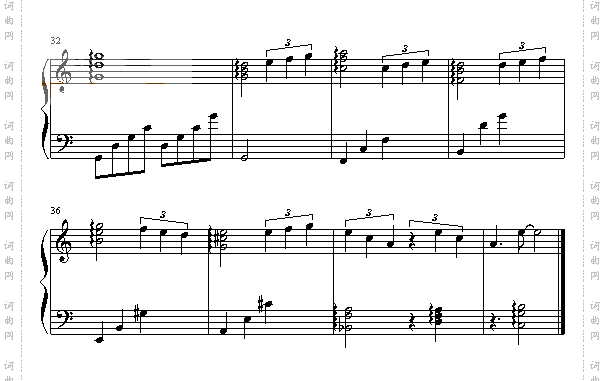 想唱就唱的五綫譜