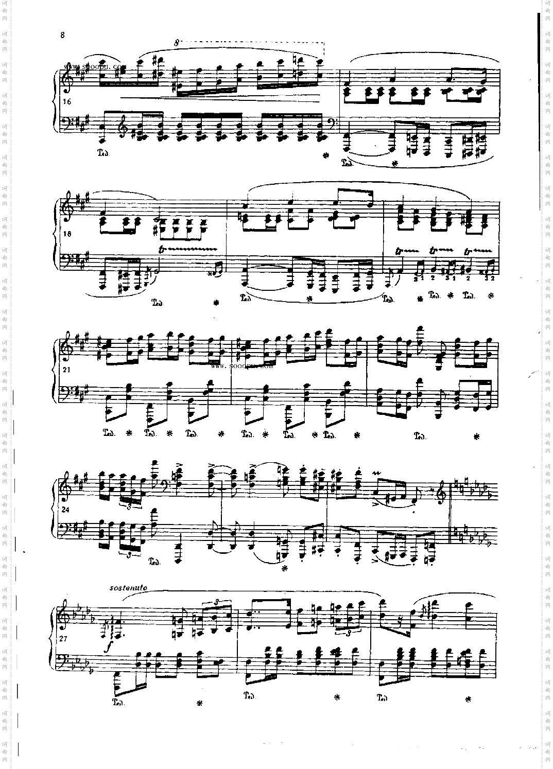 波洛涅兹OP.44键盘类钢琴