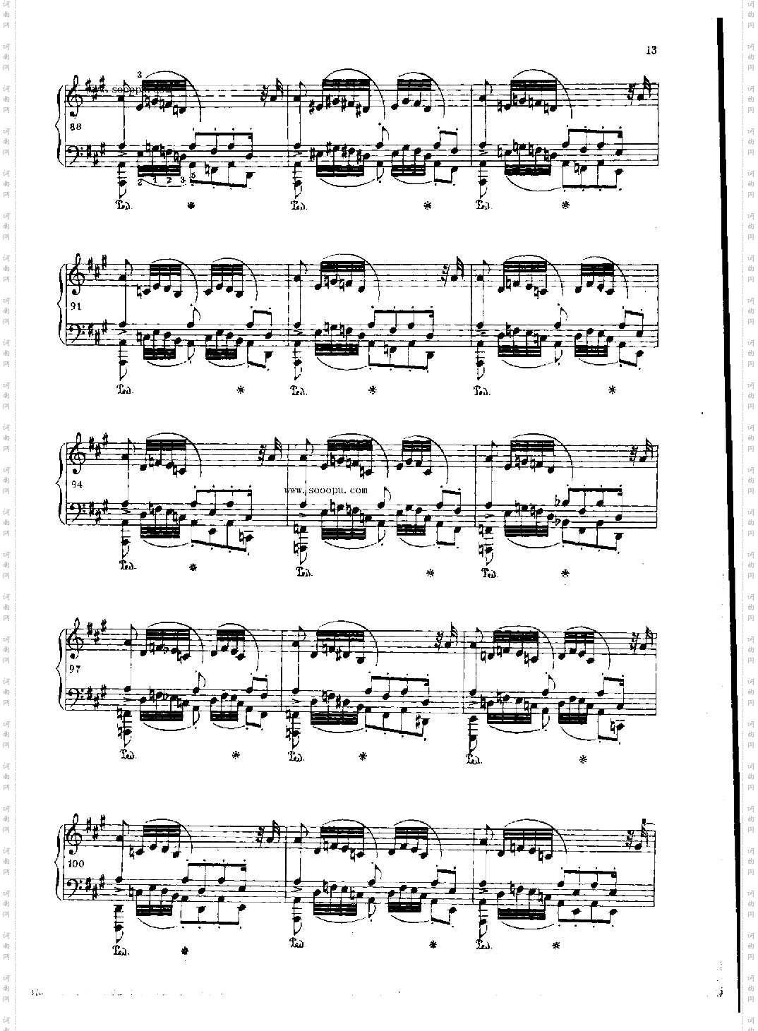 波洛涅兹OP.44键盘类钢琴