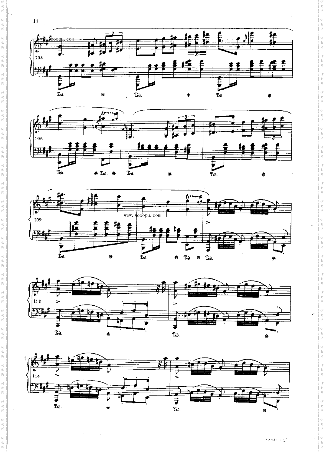 波洛涅兹OP.44键盘类钢琴