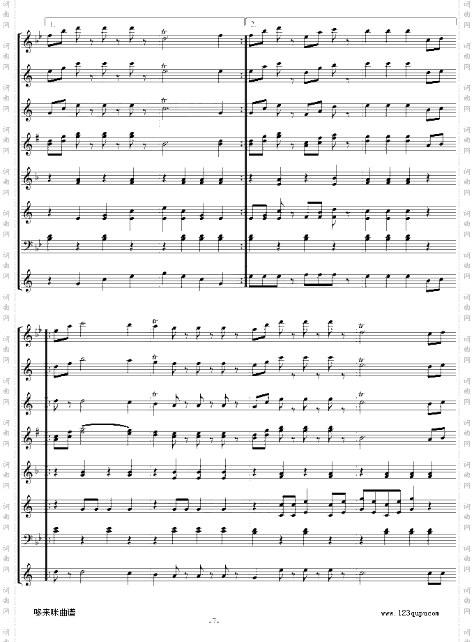 拉德斯基进行曲-总谱-约翰·斯特劳斯