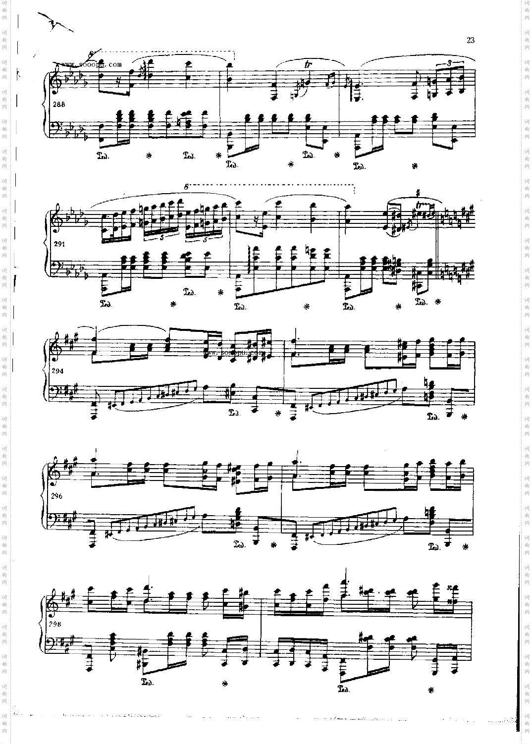 波洛涅兹OP.44键盘类钢琴