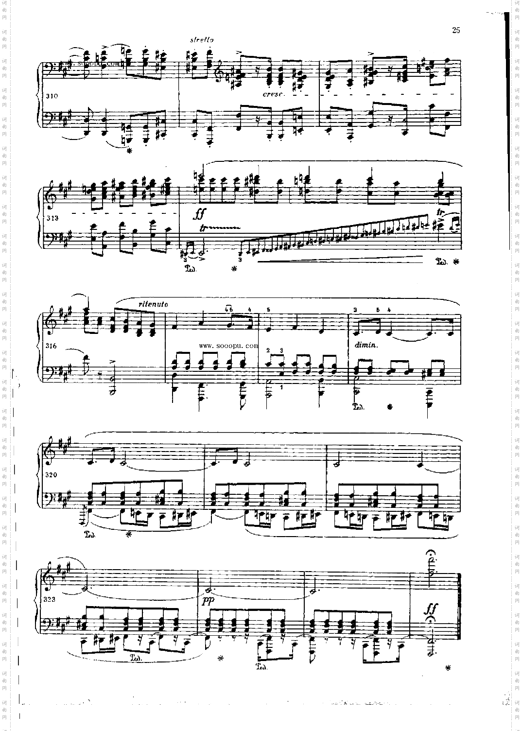 波洛涅兹OP.44键盘类钢琴