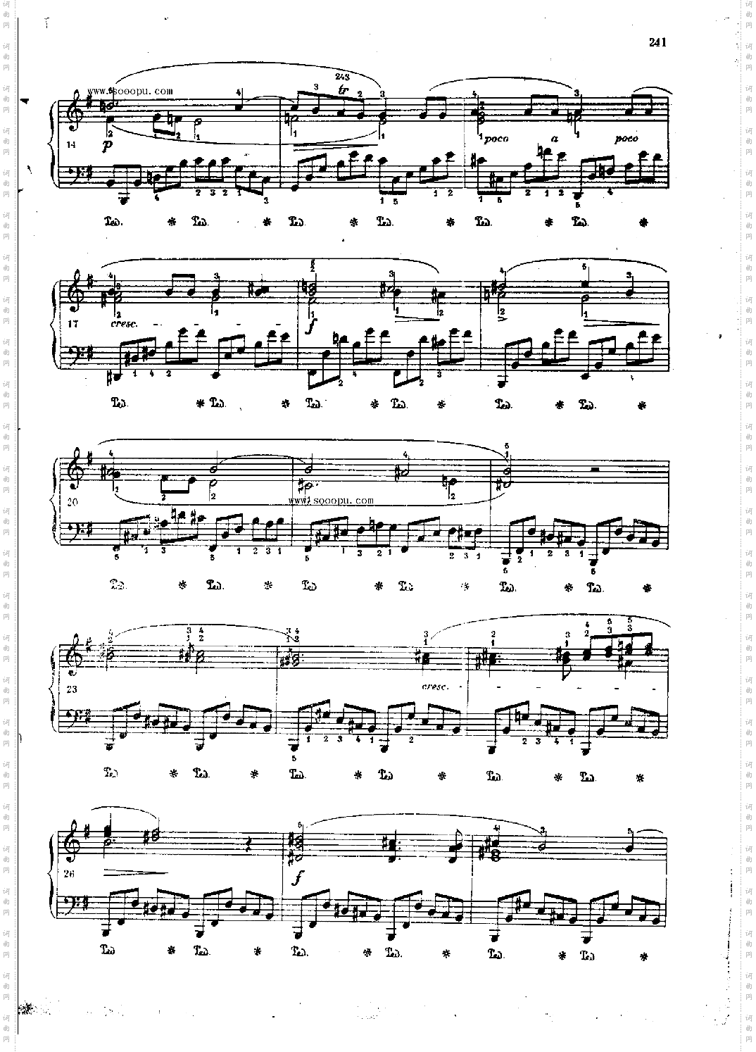 夜曲OP.72Nr1键盘类钢琴