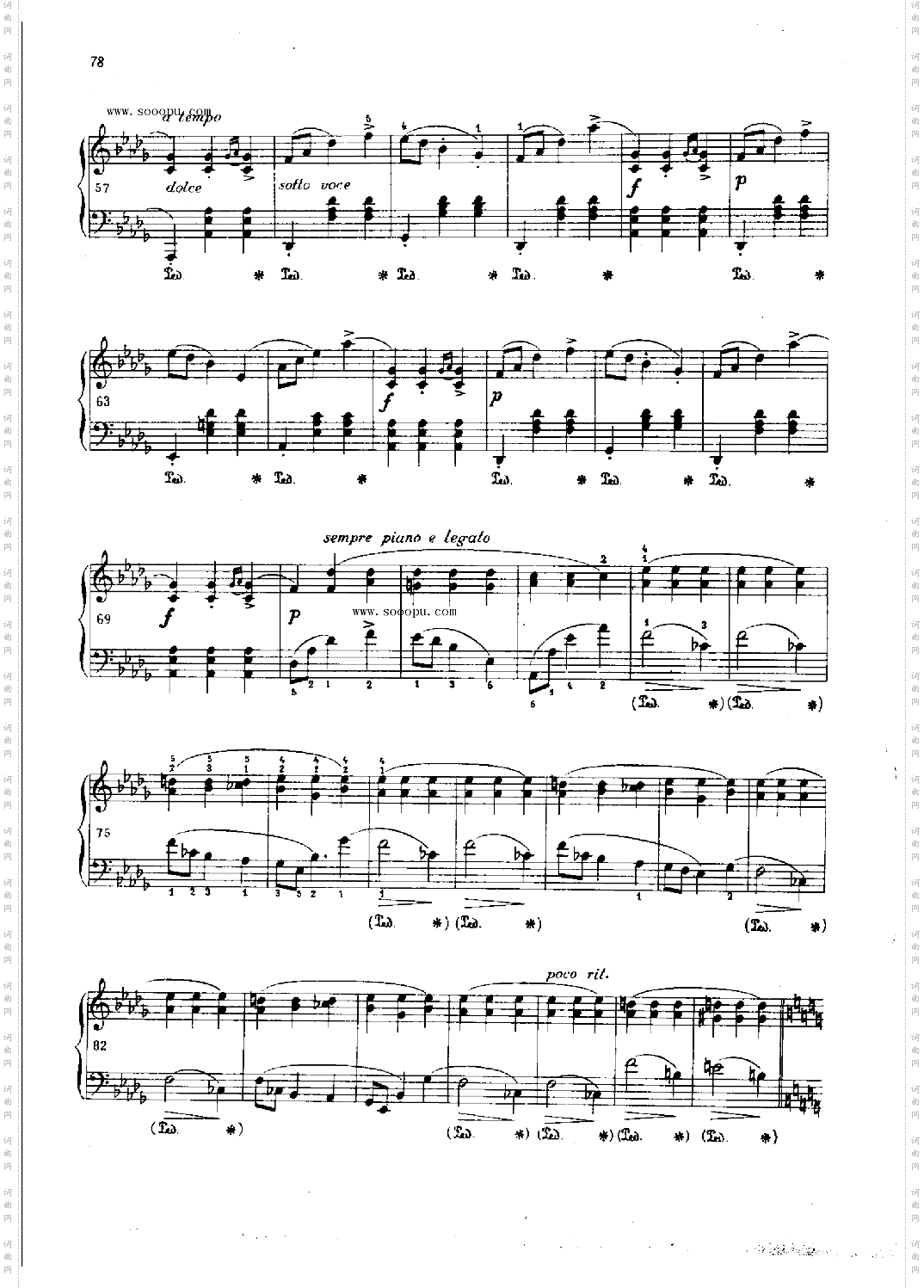 玛祖卡OP.24Nr2键盘类钢琴