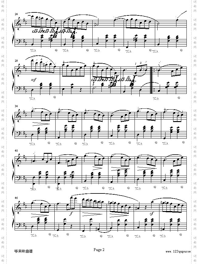 b小调圆舞曲Op.69No.2-肖邦