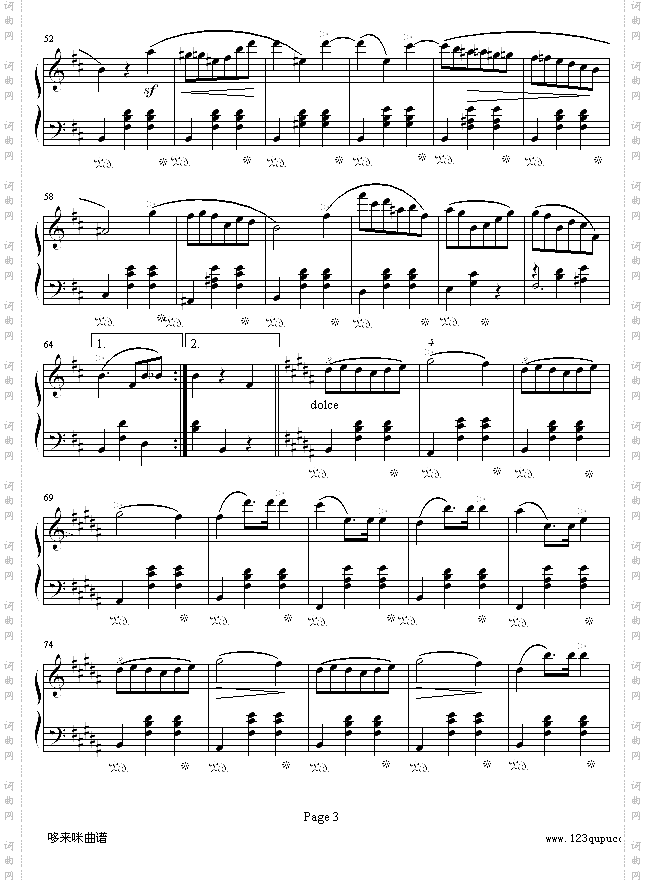 b小调圆舞曲Op.69No.2-肖邦