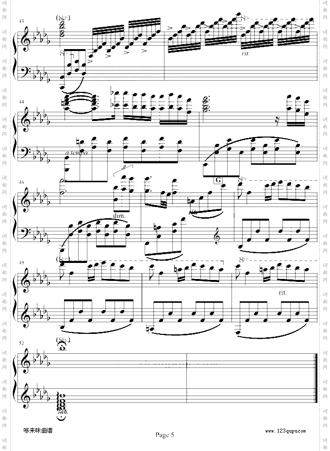 秋日私语-绝望メ前奏曲-克莱德曼