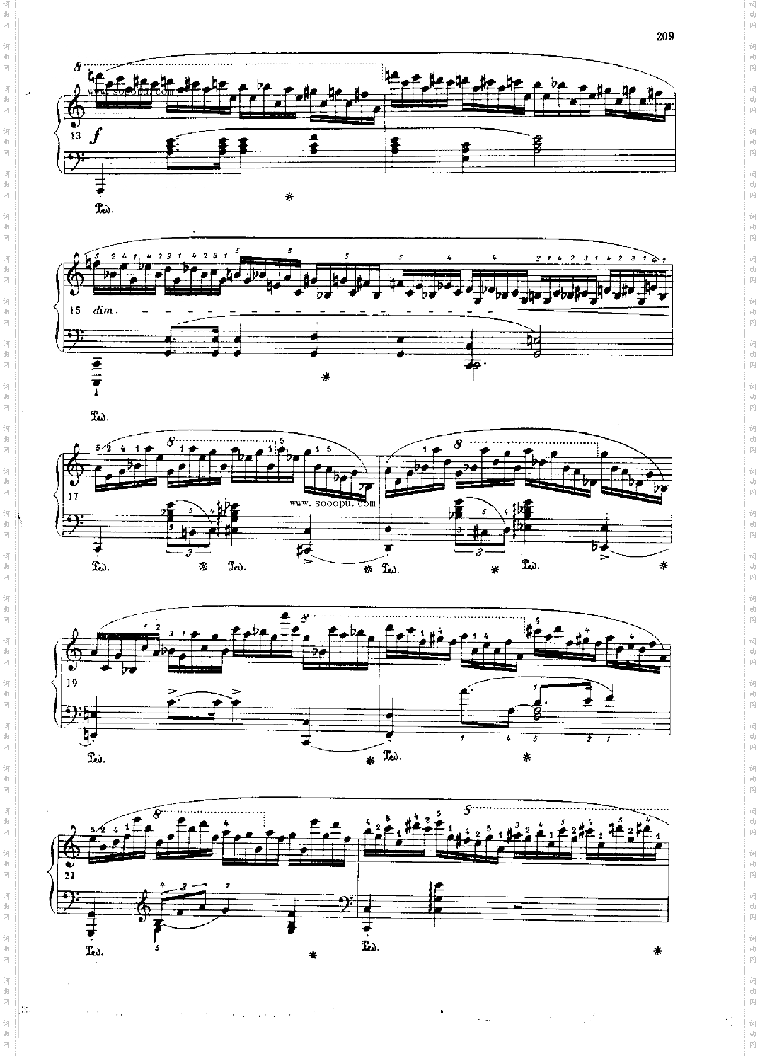 练习曲OP.25Nr11键盘类钢琴