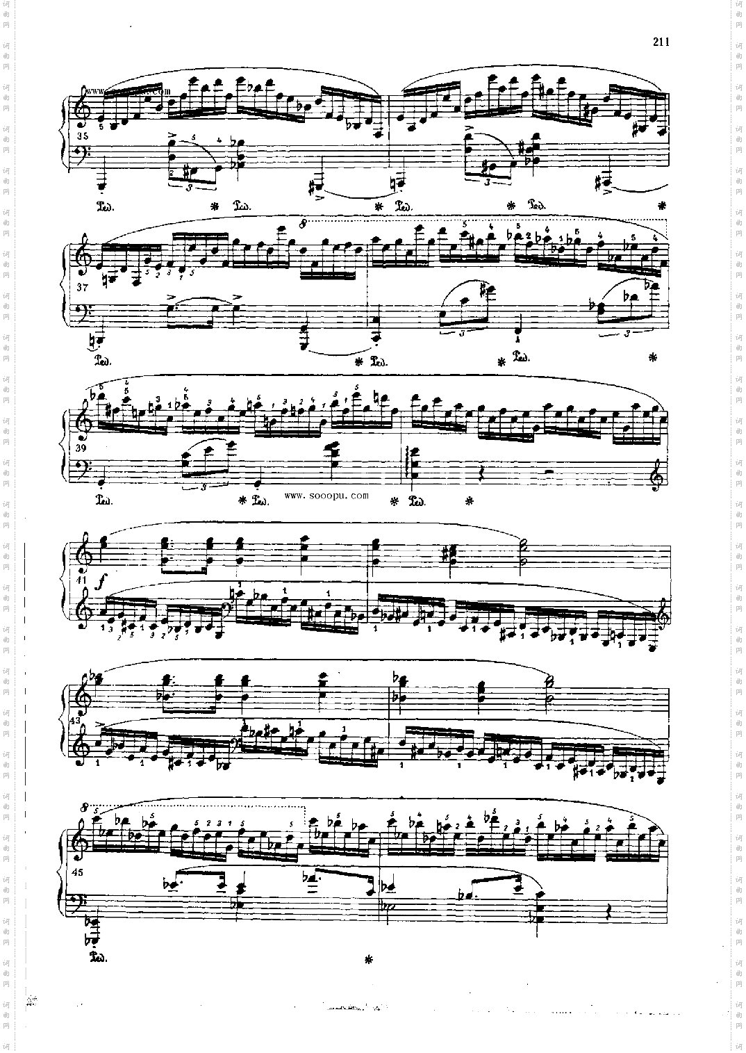 练习曲OP.25Nr11键盘类钢琴
