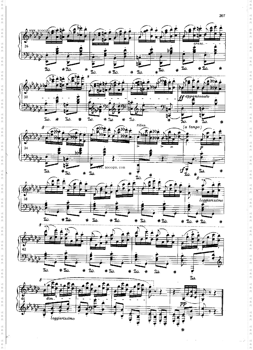 练习曲OP.25Nr9键盘类钢琴