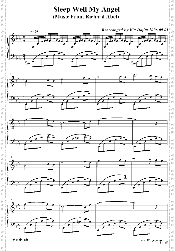 SleepWellMyAngel-好好睡吧,我的天使-RichardAbel