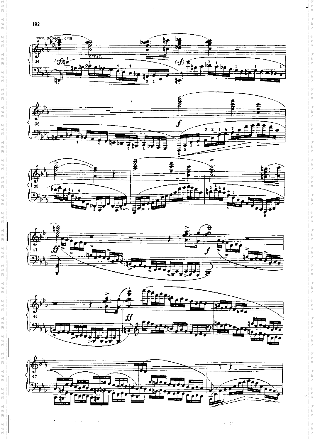 练习曲OP.10Nr12键盘类钢琴