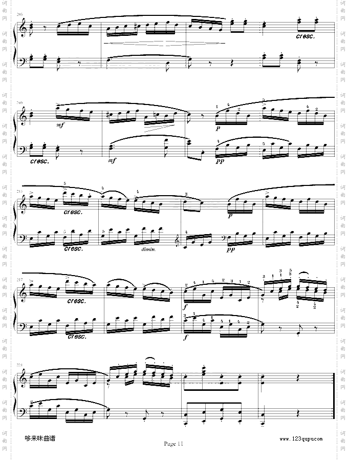 莫扎特C大调奏鸣曲K.545-完整版-莫扎特