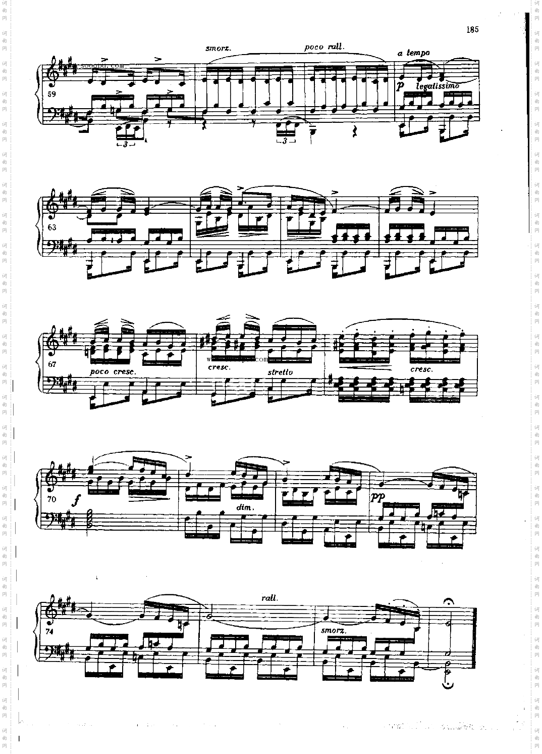 练习曲OP.10Nr3键盘类钢琴