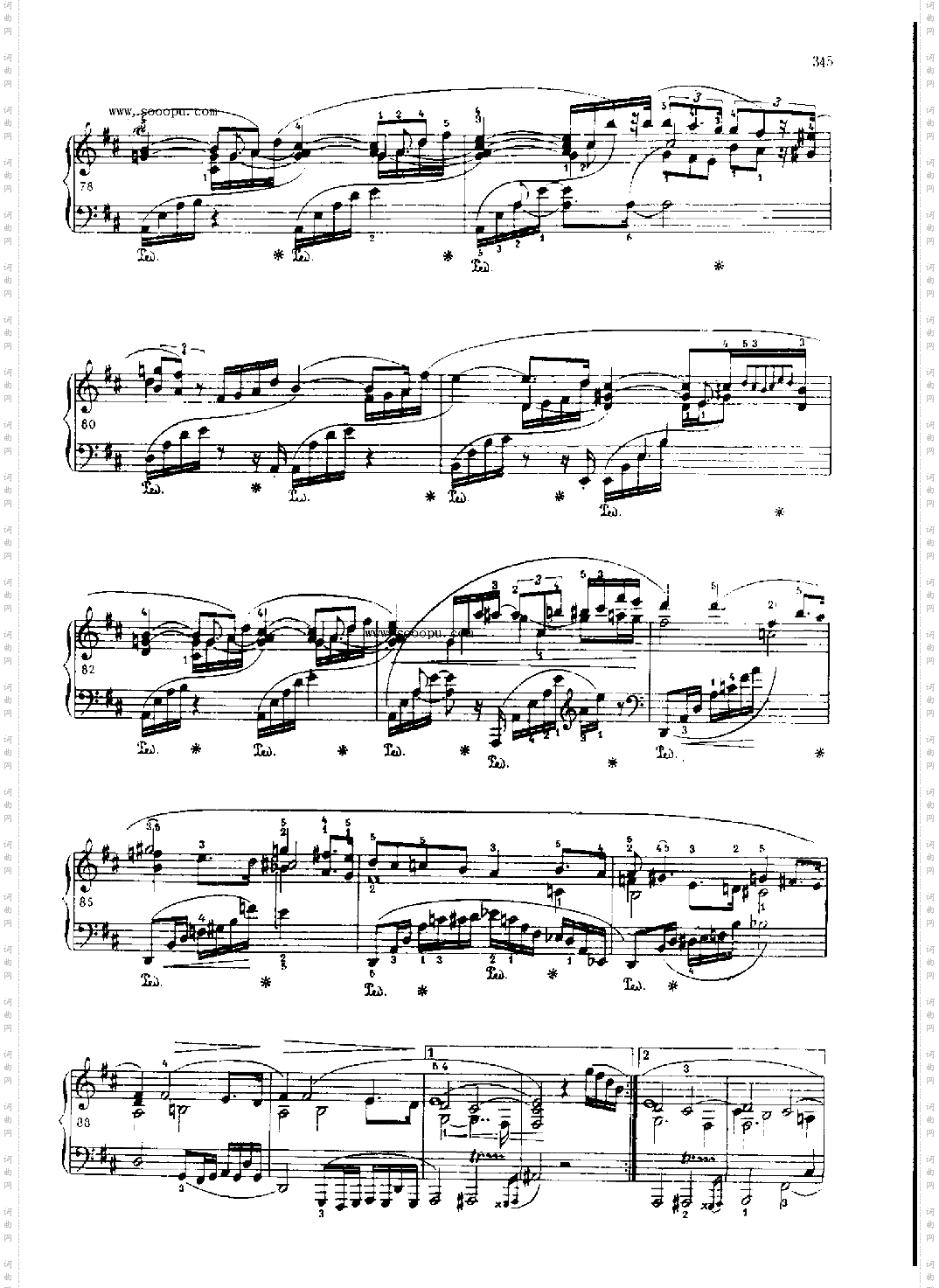 奏鸣曲键盘类钢琴