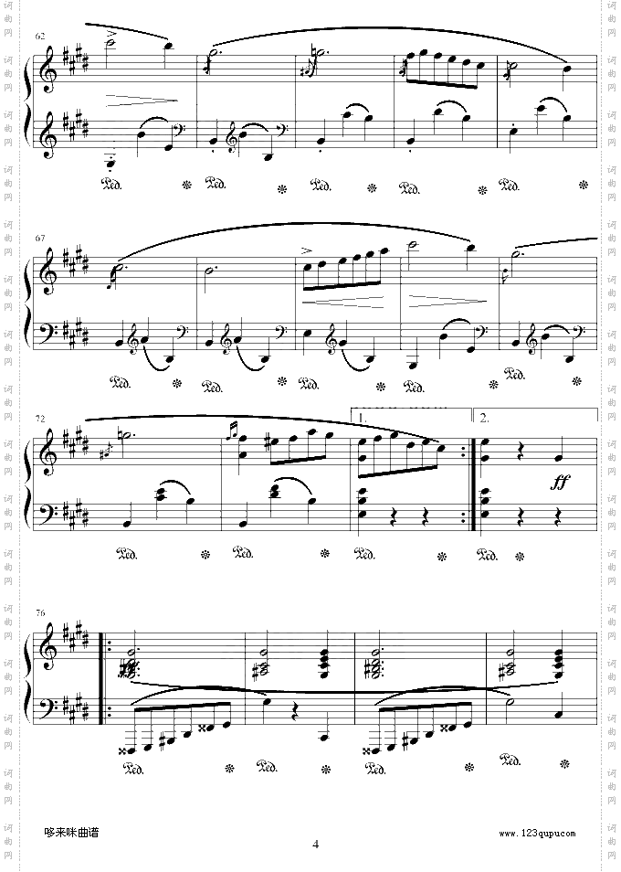 e小调圆舞曲-肖邦