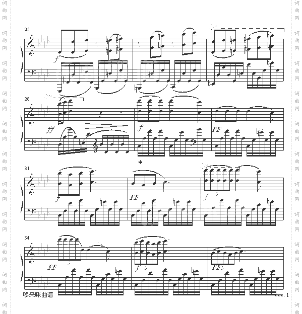 练习曲-Op10-Nr9-肖邦
